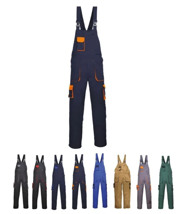 TX12 Portwest Contrast Bib & Brace